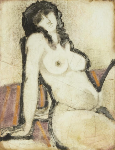 +1948b Douglas Portway  Female nude, 1983.jpg