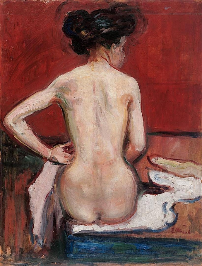 + 2791 Edvard Munch - Seated Nude in Red Background -1896.jpg