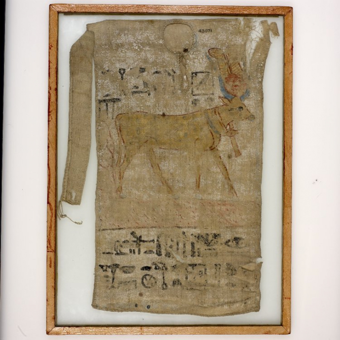 826 art égyptien tunique peinte nouvel empire c.1275BC.jpg