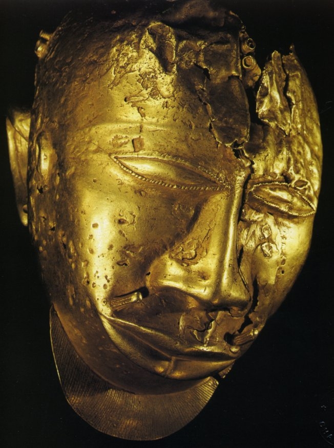 Tête Ashanti, Trésor du roi Kofi-Kakari Ghâna av 1870.jpg