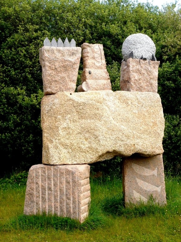 Anishnabe Manitou maqua, constellation de la Grande Ourse 1997 Jean Bisson Biscornet.jpg