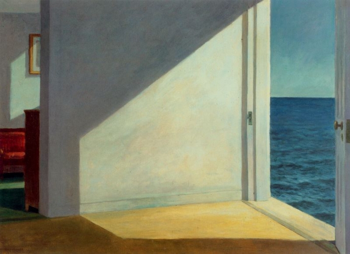 04 Edward Hopper chambre sur mer 1951New Haven USA.jpg