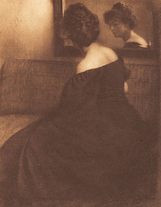 +456 Heinrich Kuehn The mirror  1911.jpg