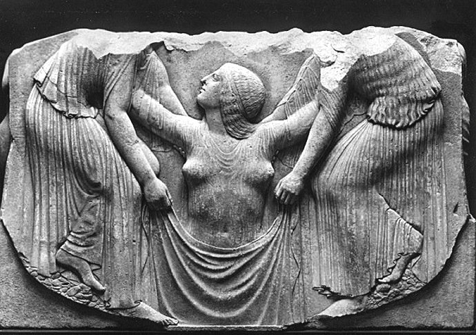 23 naissance d'Aphrodite 460 av  temple de  Locres cité grecque d'Italie du Sud.jpg