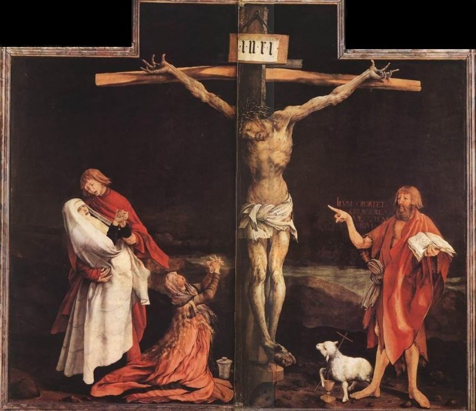 322 Grunewald_Matthias-retable d'IssenheimThe_Crucifixion-c._1515-II.jpg