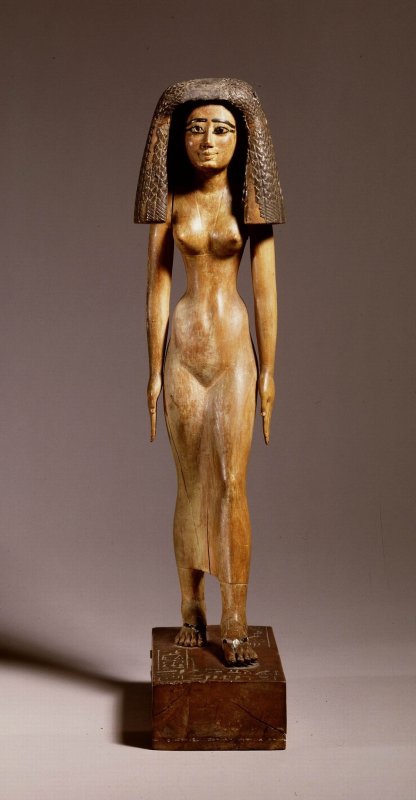 867 Art égyptien statue de la prêtresse Imertnebes  Moyen empire, 12th dynasty, 1991 - 1783 BC.jpg