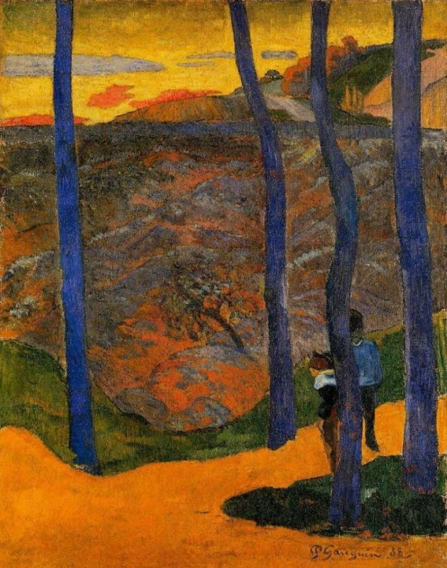 0000 395 Paul Gauguin Blue trees are beautiful 1888.jpg
