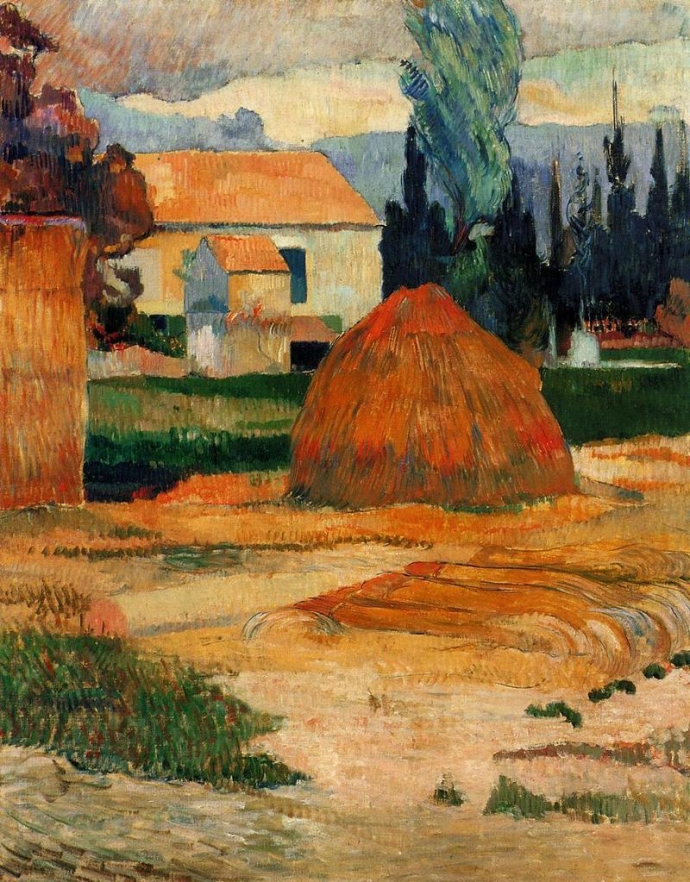 ++Paul Gauguin  -  Landscape near Arles, 1888.jpg