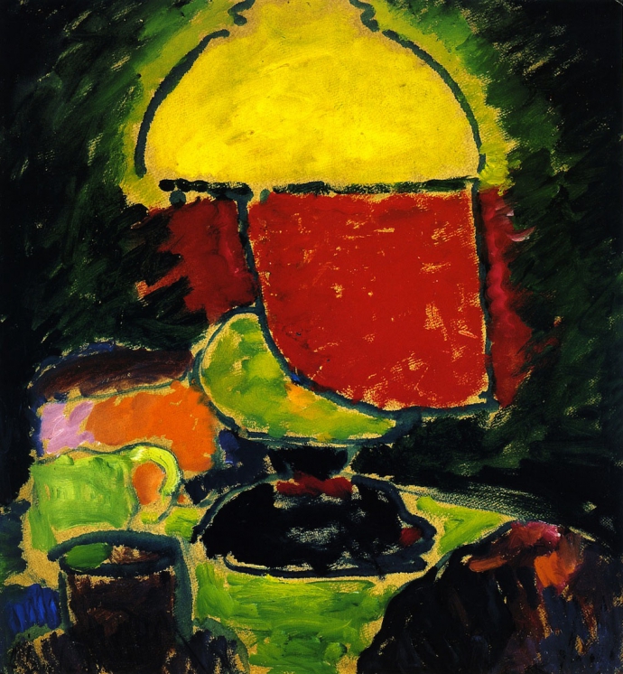 ++1433 Alexei Jawlensky the lamp 1908.jpg