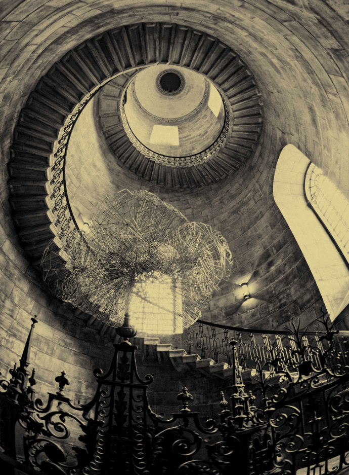 ++426 Christopher Wren  St Paul's Cathedral staircase c.1700.png