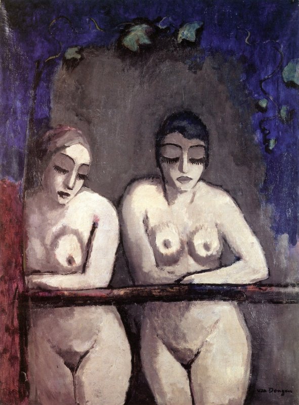 +1796 Kees Van Dongen Two Nude Women at the Window 1922.jpg