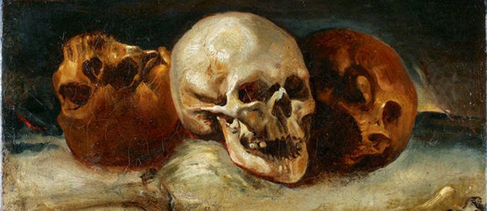 118 Théodore Géricault, Les trois crânes, 1812-1814.jpg