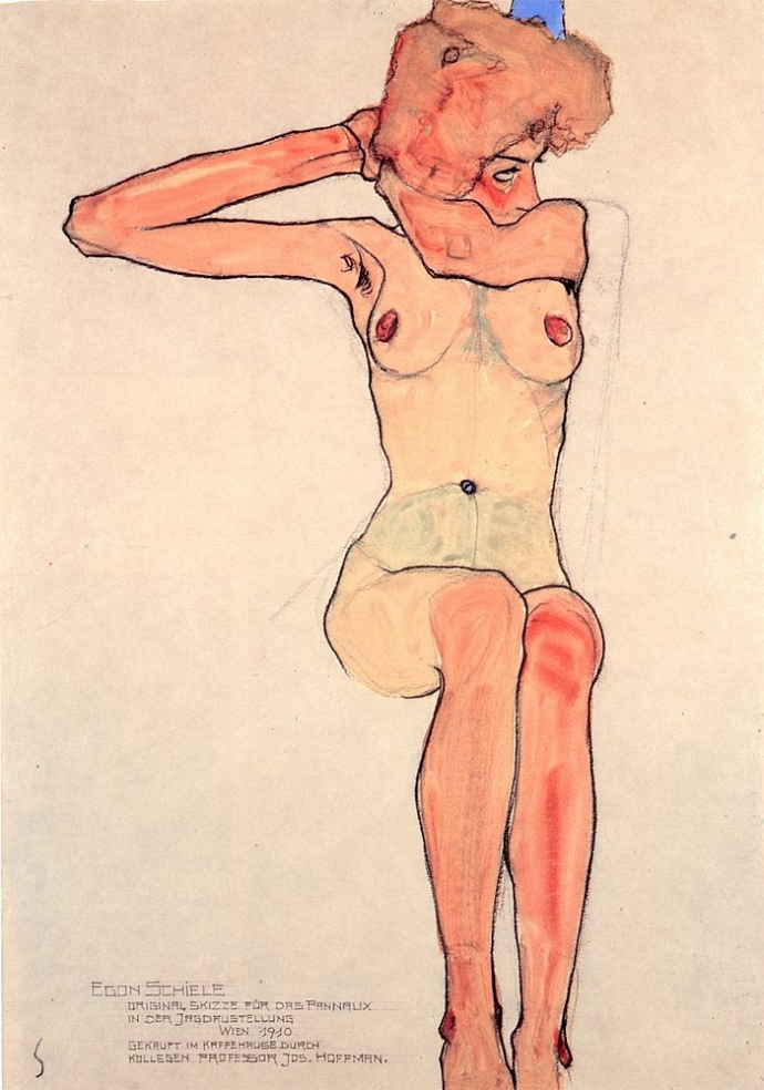 +1948b Egon Schiele, 1910.jpg