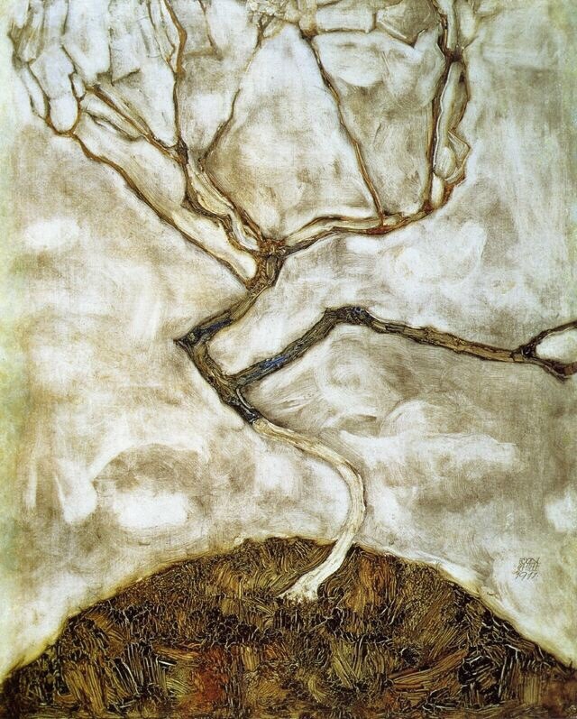 +1685 Egon Schiele  A Tree in Late Autumn,.jpg