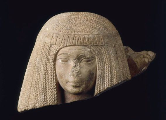 +910 art égyptien tête de femme , New Kingdom, 18th dynasty, 1473 - 1352 BC.jpg