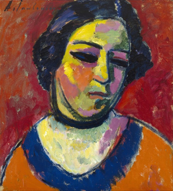 +1631 Alexei von Jawlensky Portrait of a Woman, 1912.jpg