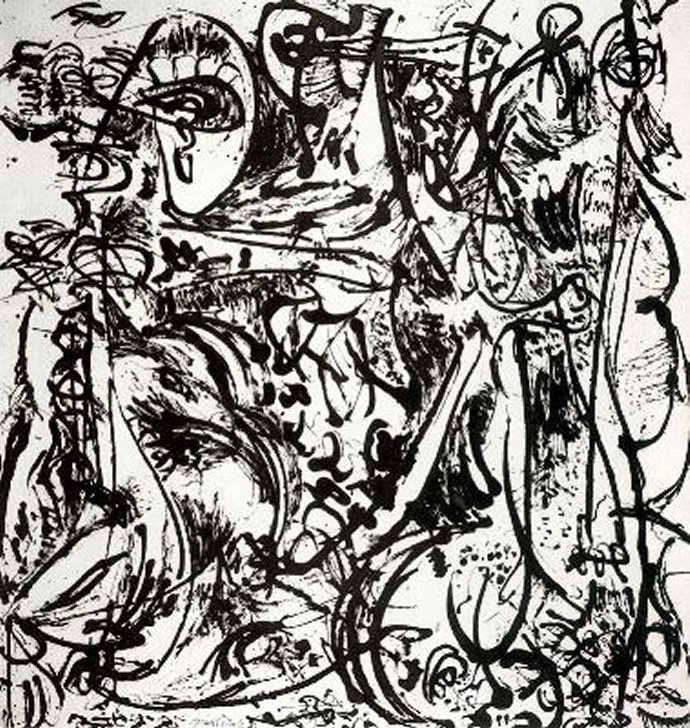 189 Jackson Pollock 1951 Echo.jpg