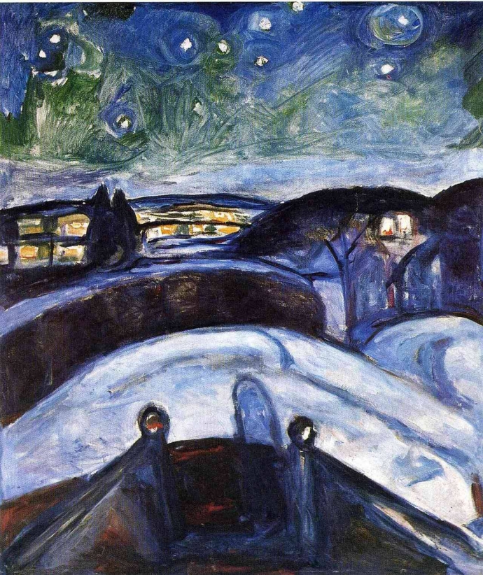 + 2811 Starry night, Edvard Munch.jpg