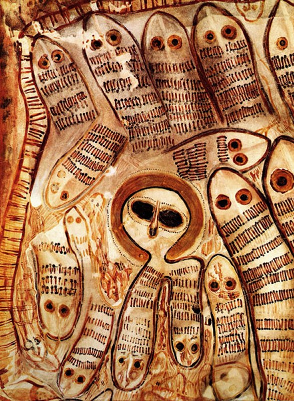 0000 608 Pétroglyphes de Wandjinas dans les grottes de la région de Kimberly au Nord-Ouest de l’Australie, supposée datation entre 5000 et 1500 ans 2.jpg