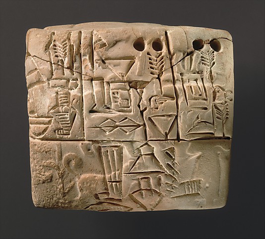 +847 Art sumérien Jemdet Nasr period probably from Uruk. Mesopotamia, (ca. 3100–2900 B.C.),.jpg