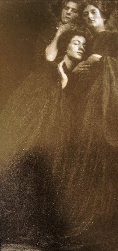 418 Anton Josef Trcka – Composition avec trois femmes en robes noires, 1913.jpg