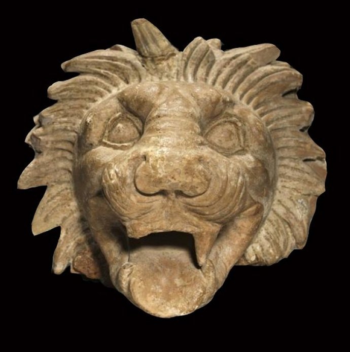 ++829Art grec  Lion’s Head 5th Century BC 2.jpg