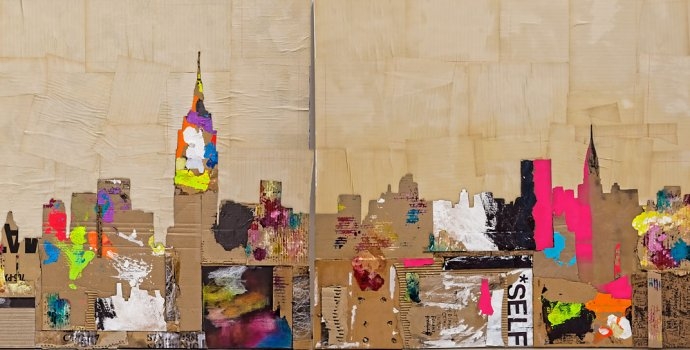 0 147 linda zacks cardboardskyline NYCc. 2010.jpg