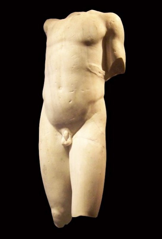 +662 buste de jeune homme Copie romaine du Ier siècle d'un original grec de 460 av. J.-C. 3.jpg