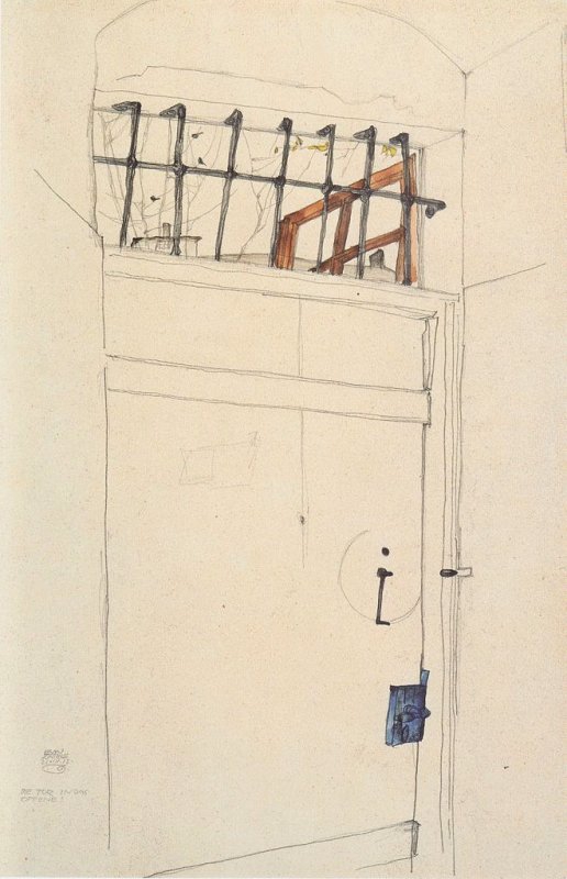 +475b Egon Schiele Tür in das Offene (Door to Freedom)   21 April, 1912.jpg