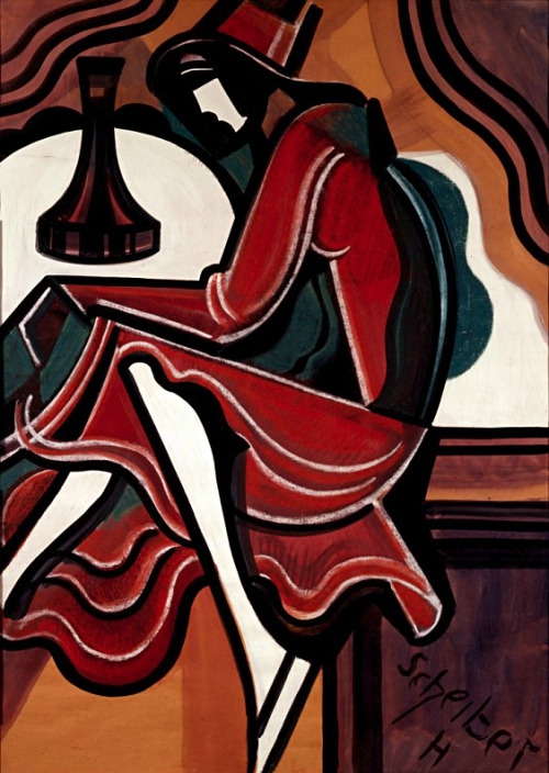 + Seated Figure, c. 1934 - Hugo Scheiber.jpg