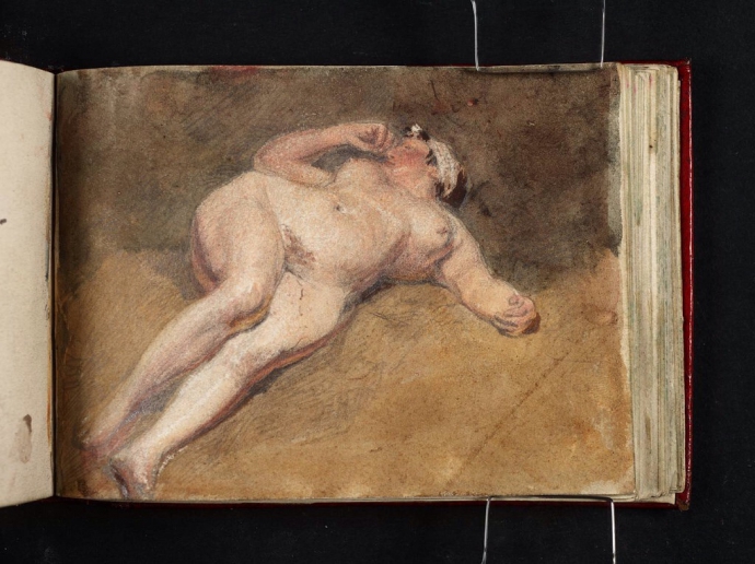 ++2478 Joseph Mallord William Turner Reclining Female nude 1809.jpg