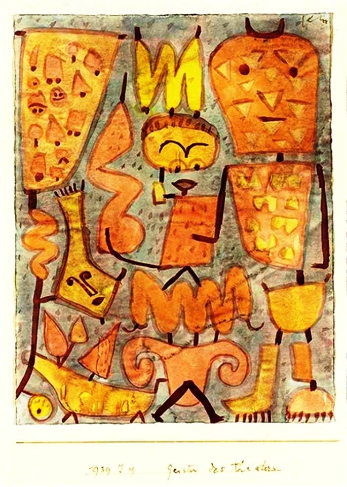 +2572 Paul Klee - Geister des Theaters (Spirits of the Theatre), 1939.jpg